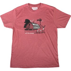 Mystery Barn T-Shirt - Red Clay Heather
